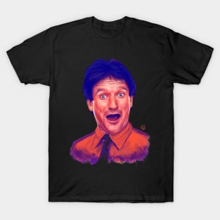 The Joyous Spirit Of Robin Williams Comic Performances T-Shirt